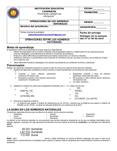 Calaméo Guia 3 Operaciones