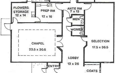 Awesome Funeral Home Floor Plans New Home Plans Design