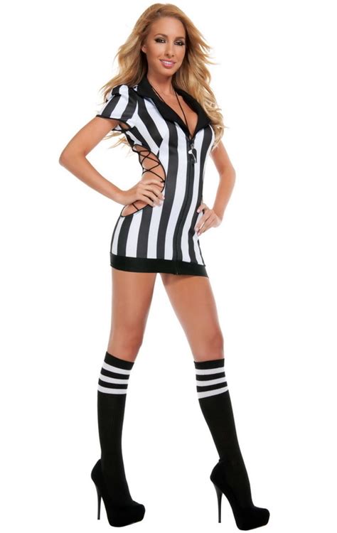 Naughty Referee Costumes Slutty Halloween Costumes