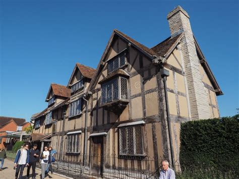 Shakespeare Birthplace In Stratford Upon Avon Editorial Image Image