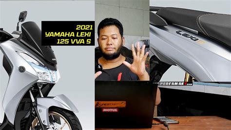 Warna Baru Yamaha Lexi 125 Vva S Version Prestige Silver My2021 🏍 Youtube