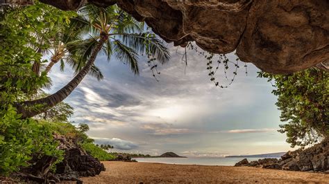 Photo Sea Rocks Tropical Cave On The Beach Free Pictures On Fonwall