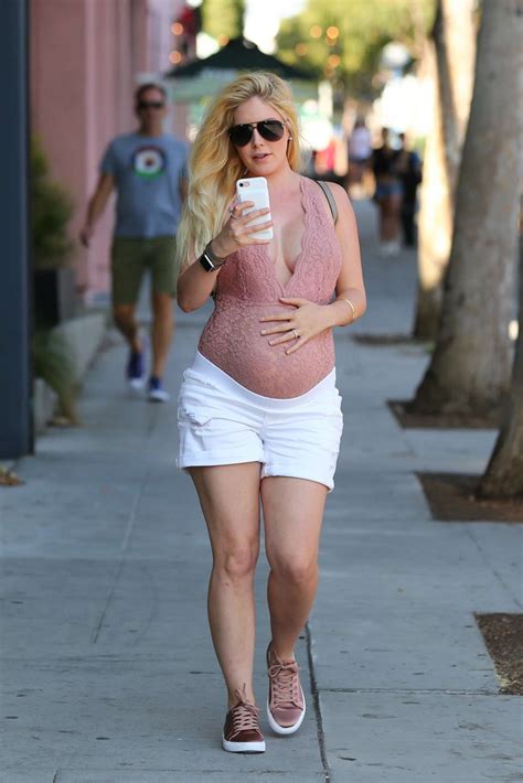 Heidi Montag Seen As She Arrives At Nine Zero One Salon In West