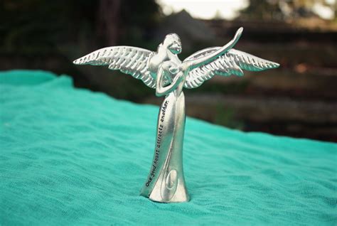 Beautiful Silver Angel Figurine