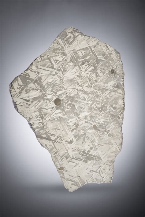Henbury Meteorite Slice Iron Medium Octahedrite Iiiab Northern