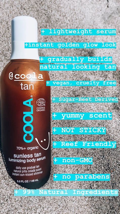 Learn More And Browse Our Best Sunless Tan Products Coola Sunless