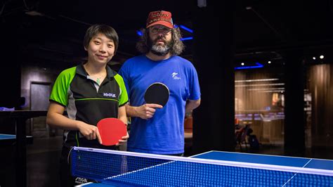 The Comic And The Ping Pong Champ The New York Times