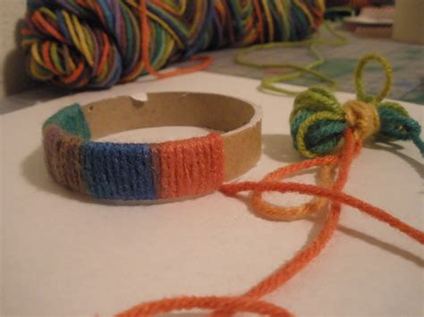 Handmade By Stacy Vaughn Yarn Wrapped Bangles A Tutorial