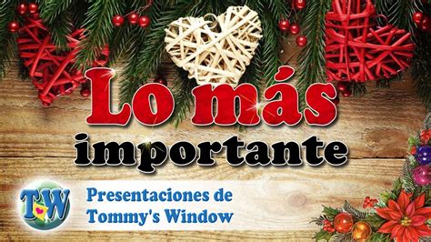 Lo Más Importante Presentaciones De Tommys Window Español Youtube