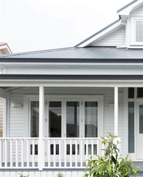 Get 37 Exterior Paint Schemes For Weatherboard Houses