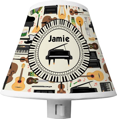 Musical Instruments Shade Night Light Personalized Youcustomizeit