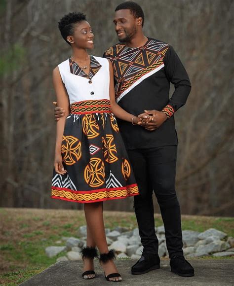 Clipkulture Couple In Beautiful Bamenda Toghu Dress And Shirt