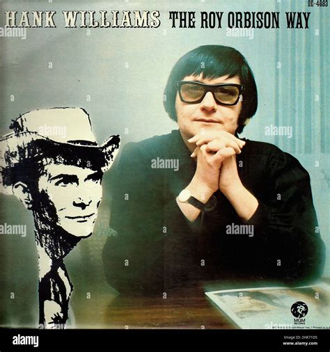 Vintage Vinyl Record Cover Orbison Roy Hank Williams The Roy