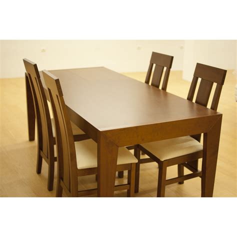 Juego de comedor ripley home lorenzi 6 sillas. Mesa de comedor extensible de madera, sistema de carro ...