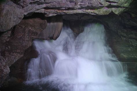 Crown Cave Waterfall Guilin Guangxi China