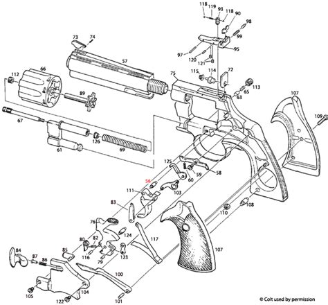 Colt 45 Revolver Drawing At Getdrawings Free Download