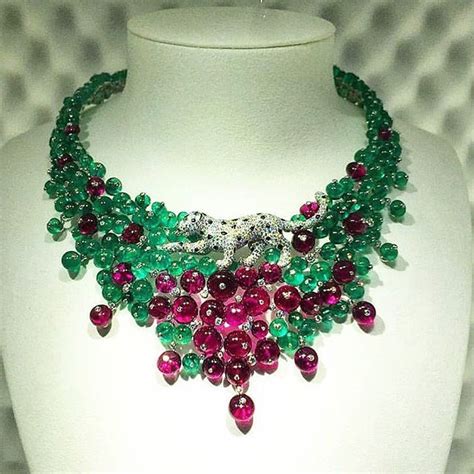 Amazing Tutti Frutti Necklace Cartier Via Nycparishk Highjewelry