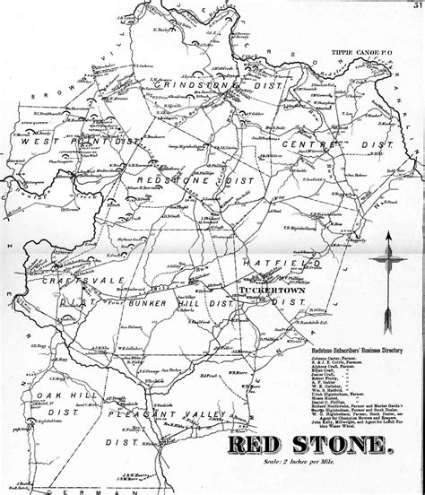 Fayette County Pennsylvania Maps 1872