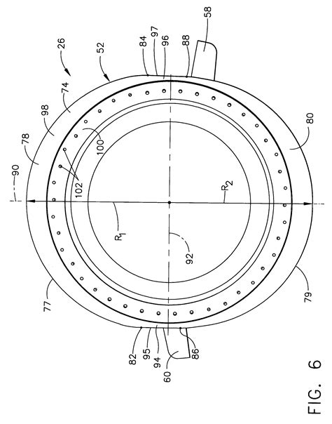 Patent US6976363 Combustor Dome Assembly Of A Gas Turbine Engine