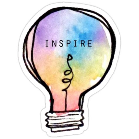 Inspire Stickers By Erinaugusta Redbubble