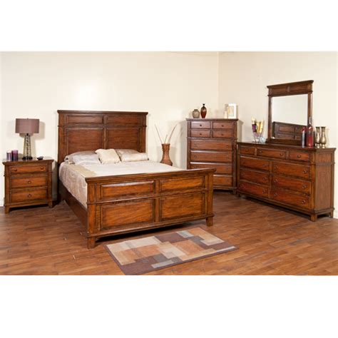 Mango Grove Whiskey Wood Master Bedroom Set | Master bedroom set, Bedroom headboard, Bedroom sets
