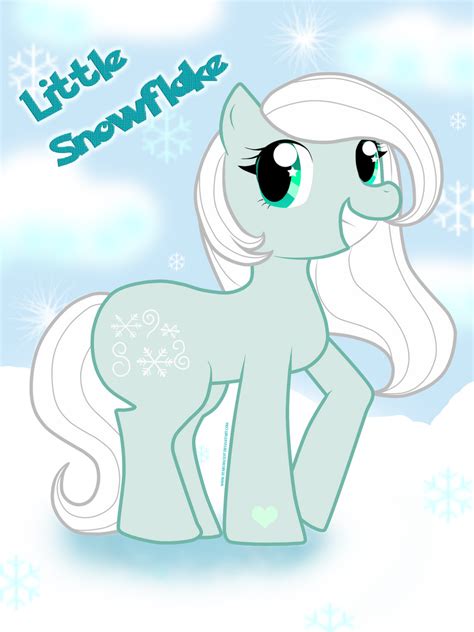 Mlp Oclittle Snowflake By Stargrace97 On Deviantart