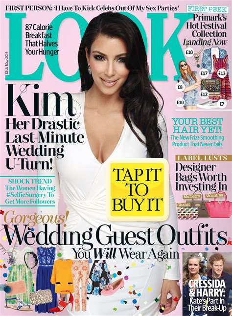 Kim Kardashian At The Cover Of Look Magazine May 2014 Issue Hawtcelebs