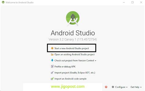 How To Create Project In Android Studio Jigopost