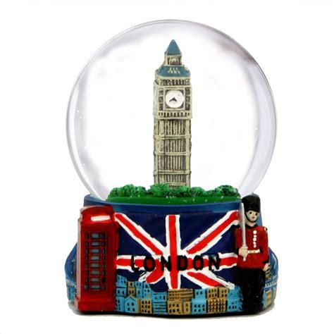 Buy London Snow Globe With Big Ben And Union Jack 35 Inch 65mm