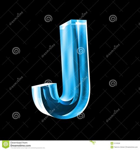 Les pertes peuvent atteindre 10 q/ha en blé tendre et 35 en blé dur si la fonte de semis a été très importante. Lettre J en glace bleue 3D illustration stock ...