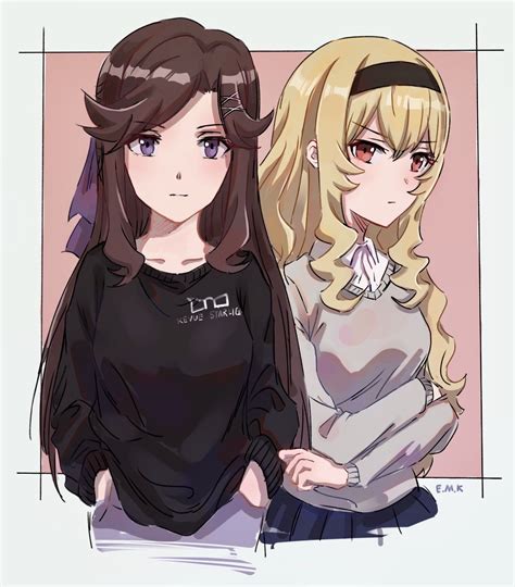 Pin By Alex Ng On Kuromaya Yuri Manga Cute Lesbian Couples Yuri Anime