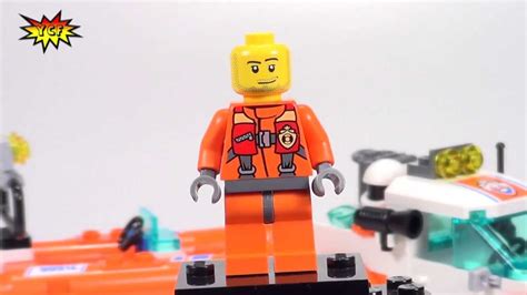 Lego 4x4 And Diving Boat City Coast Guard Review Lego 60012 Youtube