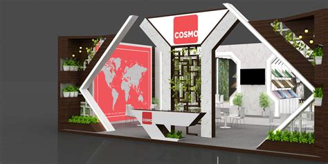 Cosmo Exhibition Stand Design By Mohammed Shahul At