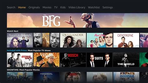 Amazon Releases Prime Video Android Tv App