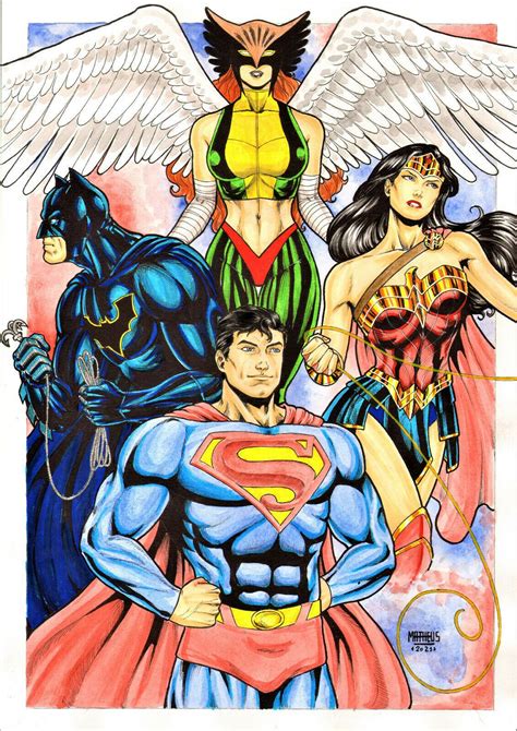 Justice League By Matheus Gomes Justice League Wonder Woman Superhero