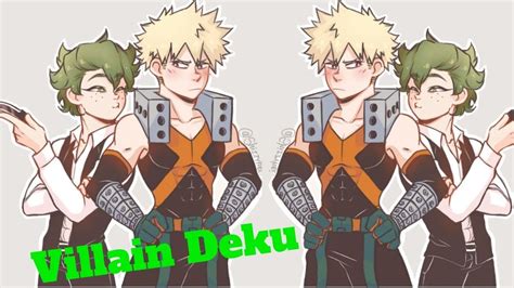 Villain Deku And Bakugou Bnha Comic Dub Bakudeku Youtube