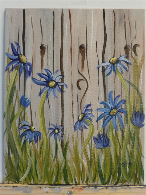 Johnstone's paint shed & fence. Painting With Jane Flowers On The Fence.Jpg - Gallery ...