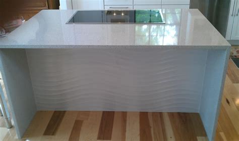 Kitchen Backsplash Wave Panel Tile Contemporary Kitchen Austin