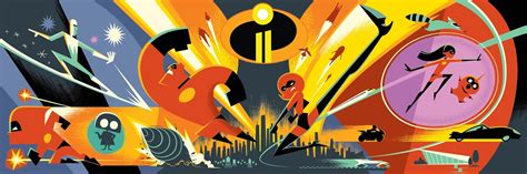 The Blot Says D23 Expo Exclusive The Incredibles 2 Concept Art