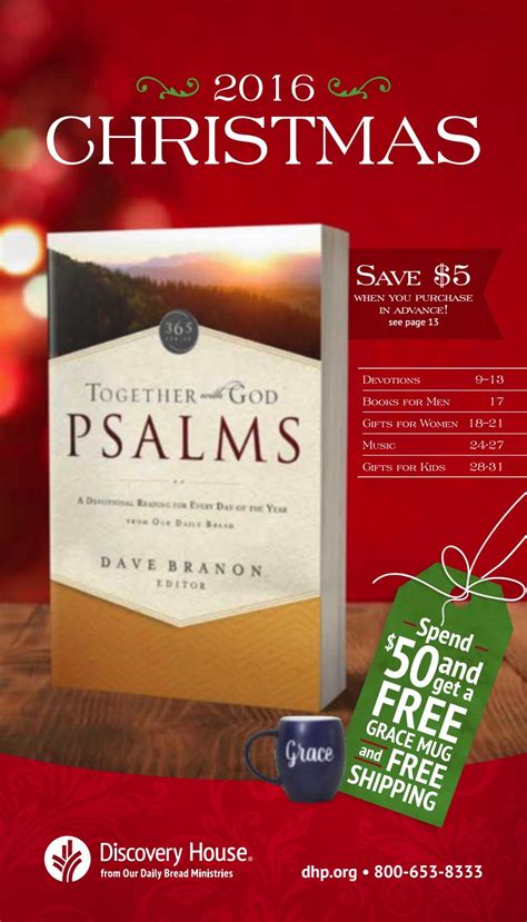 Discovery House 2016 Christmas Catalog By Our Daily Bread Ministries