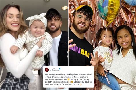 teen mom star cory wharton brags how lucky he is to have ex cheyenne floyd and girlfriend taylor