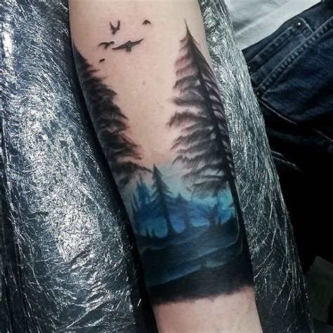 60 Forearm Tree Tattoo Designs For Men Forest Ink Ideas