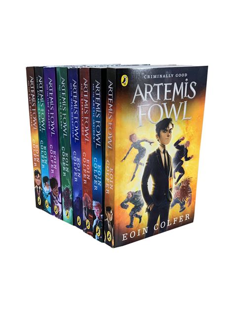 Artemis Fowl Series 8 Book Collection Set By Eoin Colfer — Books4us