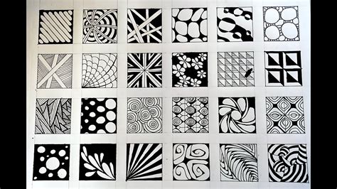 See more ideas about zentangle, zentangle patterns, doodles zentangles. 24 zentangle patterns || 24 Doodle Patterns, Zentangle Patterns, Mandala Patterns Part -2 - YouTube