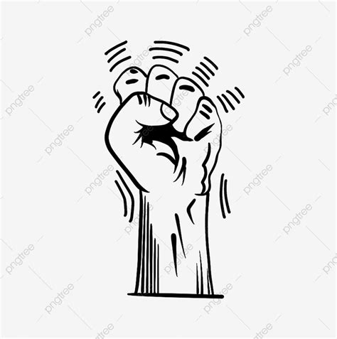 simple and cute holding an angry fist fist clipart simple and cute hold angry fist free