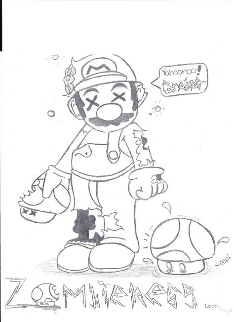 Zombie Mario By Missy96 On Deviantart