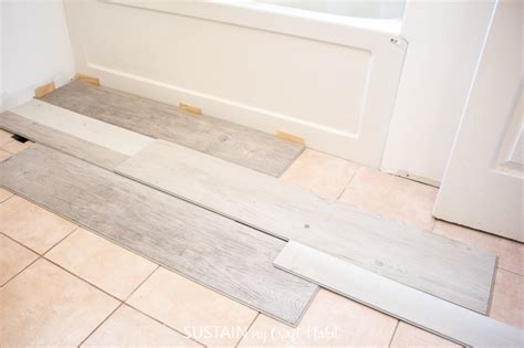 I also have to admit that i was a little relieved because while i wanted porcelain, i as i noted earlier, lifeproof is not your traditional vinyl. Installing Vinyl Plank Flooring: Lifeproof Waterproof Rigid Core - Sustain My Craft Habit