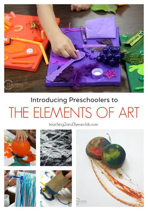 How To Teach The Elements Of Art To Preschoolers Process Art