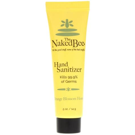 Naked Bee Hand Sanitizer 14g Orange Blossom Honey 859748001981