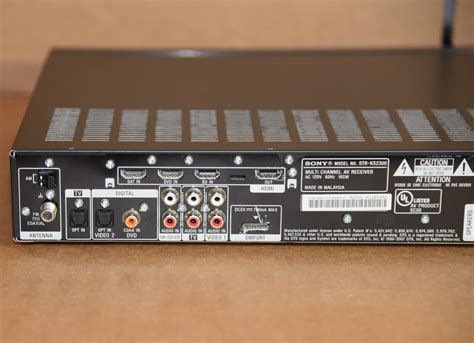 Sony Str Ks2300 Multi Channel Av Receiver For Parts Or Repair Ebay